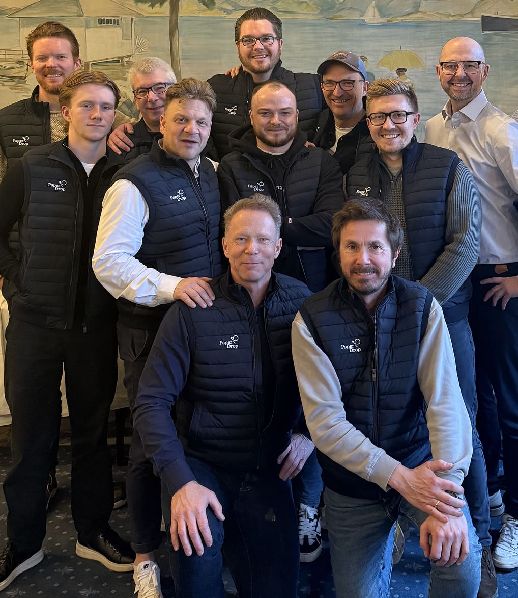 The PaperDrop team